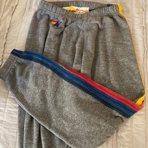 Grey Aviator Nation Sweatpants